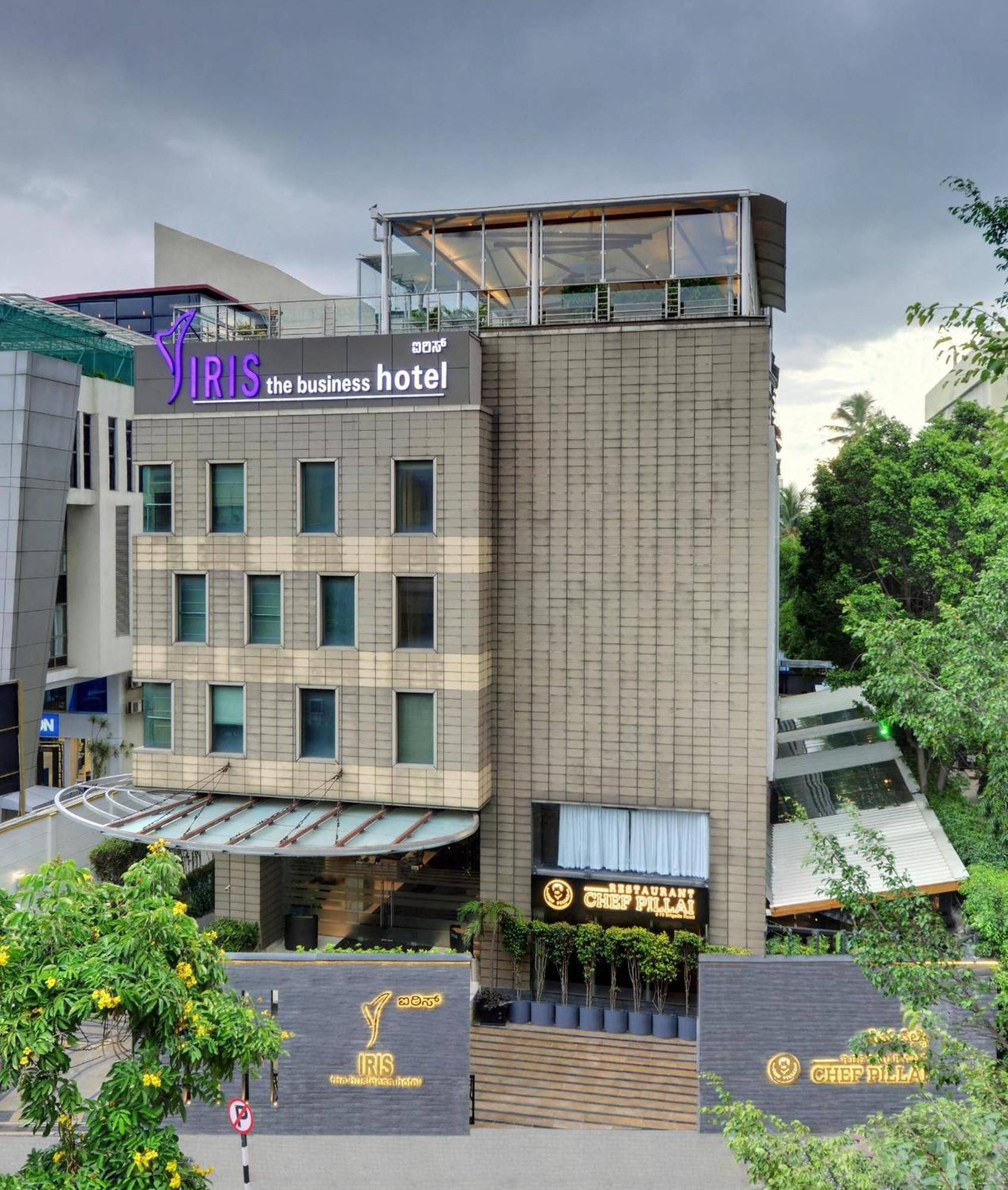 Iris The Business Hotel Bangalore Bagian luar foto