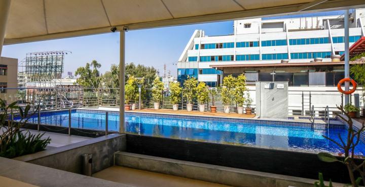Iris The Business Hotel Bangalore Bagian luar foto
